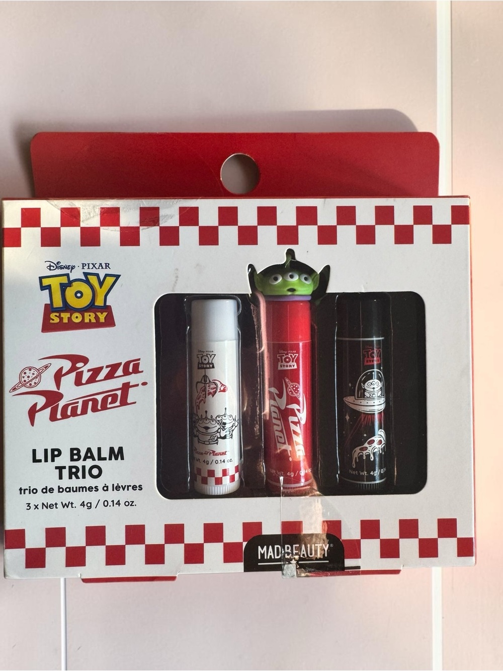 Toy Story Pizza Planet Lip Balm Trio - NIB